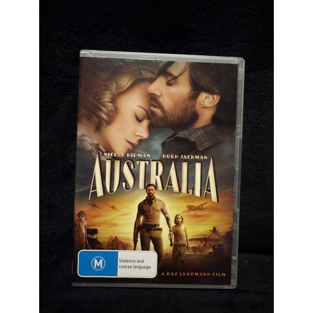 Australia DVD, 2008 Hugh Jackman Nicole Kidman